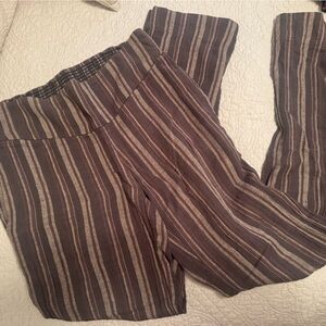 Striped Brown free people Casual Pants